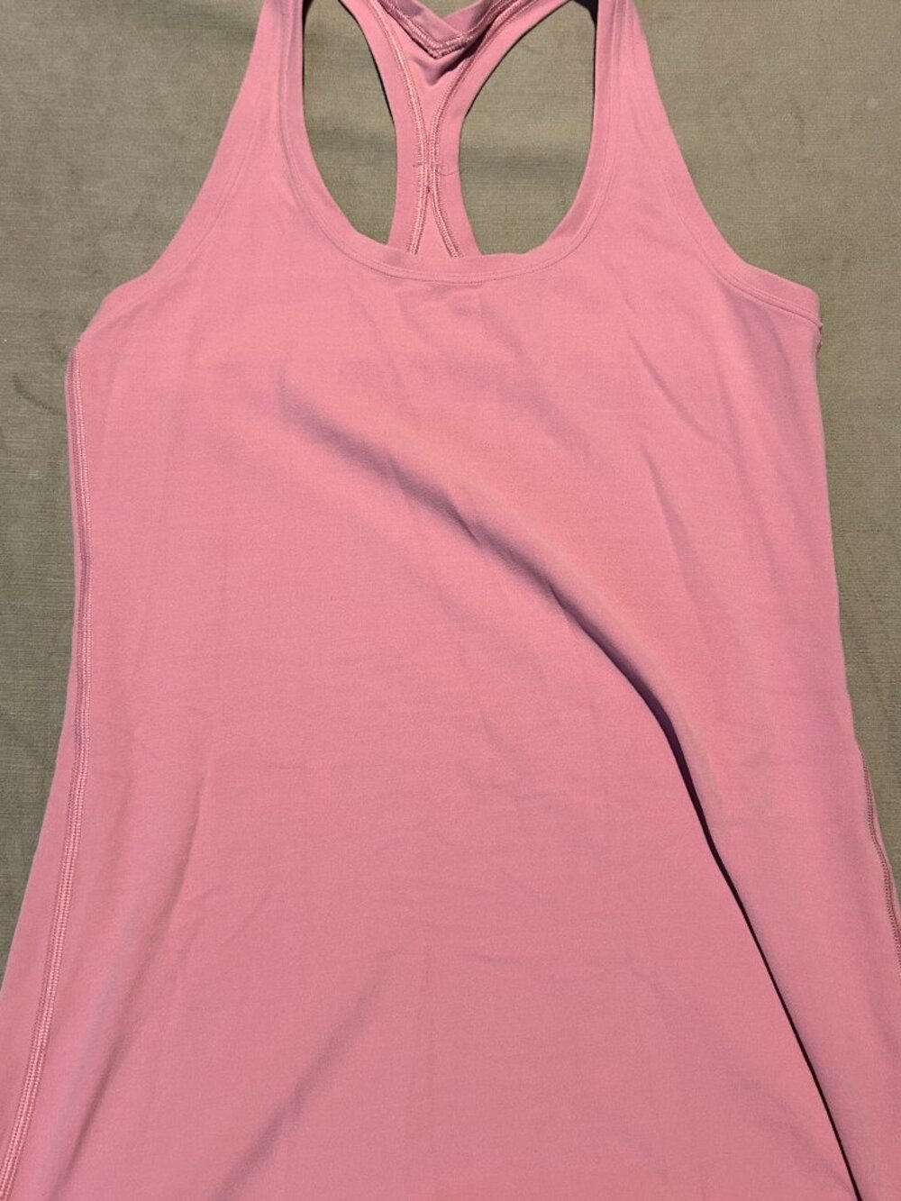 LULULEMON Cool Racerback Tank Top Nulu Pink Blossom Size 4